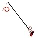 Water Fed Brush with Telescopic Pole, 65.62ft Hose, 210° Rotating Head for Professional Cleaning of Solar Panels, Windows, Cars, Roofs