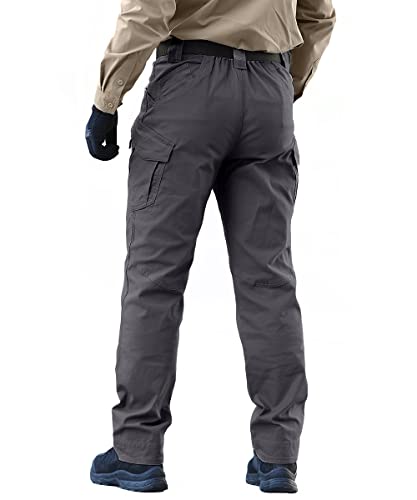NAVEKULL Men's Military Cargo Tactical Pants Ripstop Lightweight Cotton Stretch Combat Outdoor Hiking Pants3