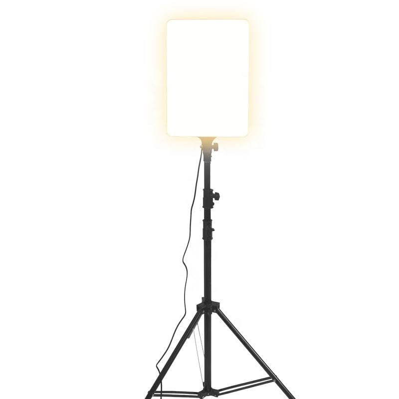 Image of GiftMax RL-19 19 inch LED Video Soft Light Panel, 80W for Studio Photography | Video Recording | Conference | YouTube,2700K-7500K CRI95+ | with Remote Control