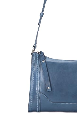 Image of Frye Women's Melissa Zip Crossbody Bag, Stylish Handbag with Adjustable Strap & Pockets