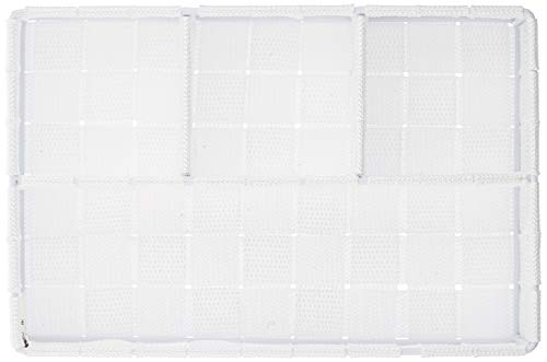 WENKO Organizer Adria Wit klein met 4 vakken, 26 x 6,5 x 17 cm - Image 3