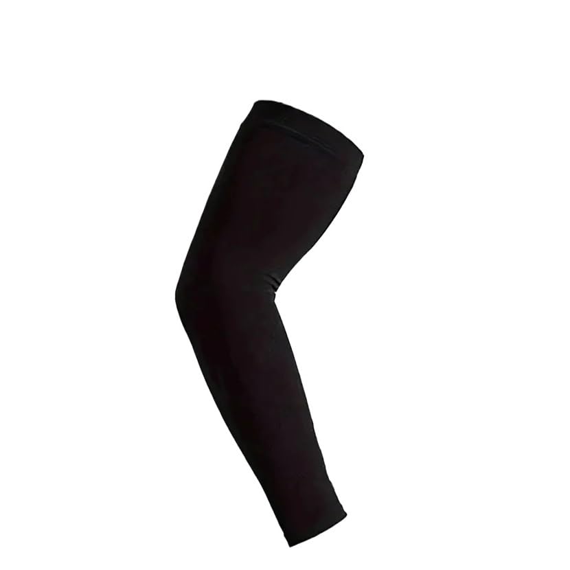 Genérico Mangas de brazo seda hielo for ciclismo verano for hombres y mujeres, mangas for protección solar for deportes al aire libre