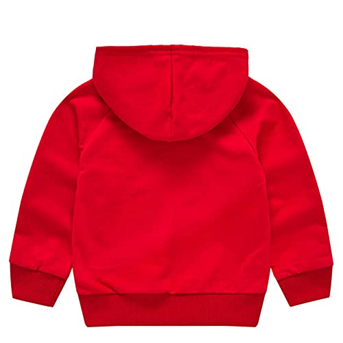 Christmas Hoodie Jumper for Boys Girls UK Sale Clearance Kids Xmas Sweatshirts Long Sleeve Hooded Pullover Christmas Tree Sweater Unisex Tops Children T-Shirts Casual Outfit Clothes for 3-8 Years - Image 2