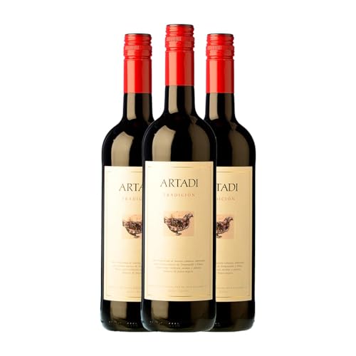 Artadi Tradición Navarra 75 cl Vino tinto (Caja de 3 Botellas de 75 cl)