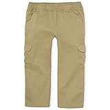 The Children's Place boys Pull On Cargo Pants, Flax, 6