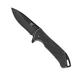 sanrenmu 9165 Klingenlänge: 66 mm Sanrenmu 7089LUY-SDW3 Klappmesser Klingenstahl 12C27 Pocket Messer