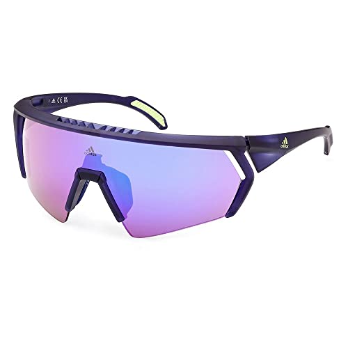 adidas Sunglasses Sport SP 0063 92Z Blue/Other/Gradient Or Mirror Violet