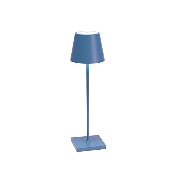 Ai Lati Poldina Avio-Blau LED-Tischlampe 2W 3000K wiederaufladbar IP54 – Bild 4