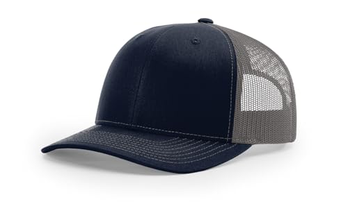 Image of Richardson 112 Trucker Hat Top Selling Colors Snapback Cap One Size Fits Most Adults, Men, Women or Youth