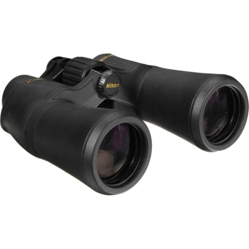 Nikon ACULON A211 10x50 Binocular | Multilayer coating, Porro prism Binocular with turn and slide eyecups, Tripod Adaptable | Official Nikon USA Model