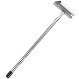 VICASKY Edelstahl Marshmallow Zuckerlöffel und Ergonomischem Griff mit Rundem Ende Vielseitiger Zuckerportionierer für Riegel und Supermärkte Zufällige Farbe