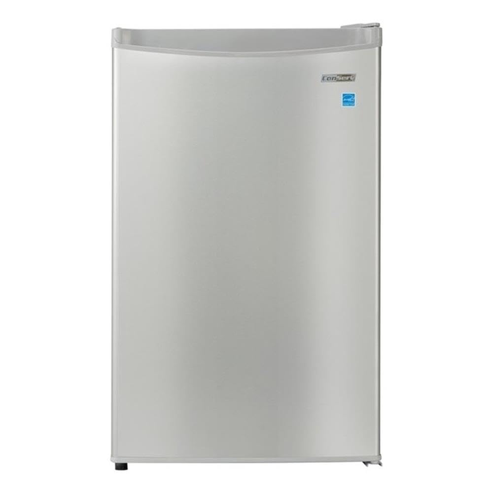 Pemberly Row PR-4753-2898131 3 cu ft Upright Freezer Stainless Steel