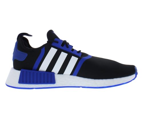 Image of adidas NMD R1 Primeblue Mens Shoes Size 6, Color: Black /White /Blue
