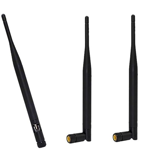 NBR 5dBi High Gain Rubber Duck Whip Antenna Omni Antenna with SMA Male Plug RF Connector 2.4GHz 5GHz 5.8GHz for WiFi Wireless Network Card/USB Adapter/Security IP Camera/Video Surveillance-3 Pc.-picture-21