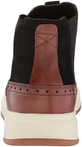 Stacy Adams Men's Cooper Chelsea Sneaker, Black Suede, 10 | Image 2