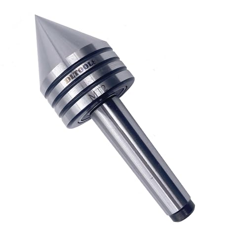 DLTOOLS MT2 Heavy Duty Live Bearing Tailstock Metal Wood Lathe Tool