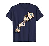 Marokko Marokko Trikot Marokko Zellige Marokkanisch T-Shirt