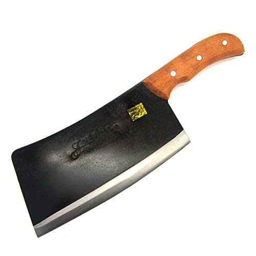 Starlet24 Fangshi mannaia da macellaio cinese tradizionale da 35 cm coltello da cucina, accetta per macellaio
