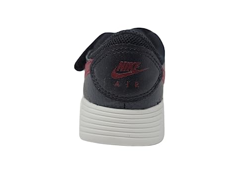 Nike Tênis de corrida para meninos, Antracite/Preto - Team Red, 5 Big Kid