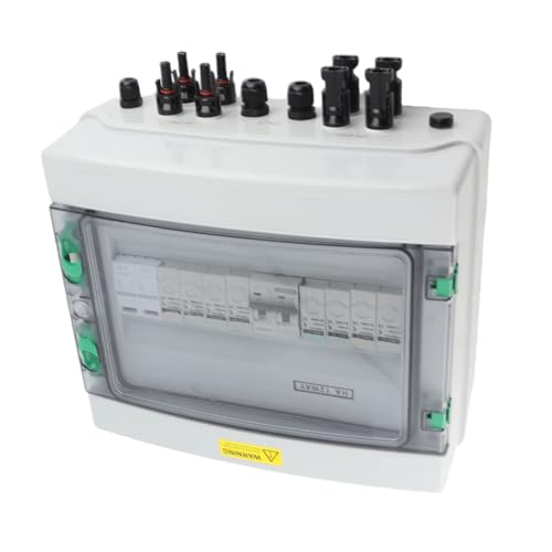Caja combinadora de 4 cuerdas impermeable para solucionar sobretensiones en paneles solares 2