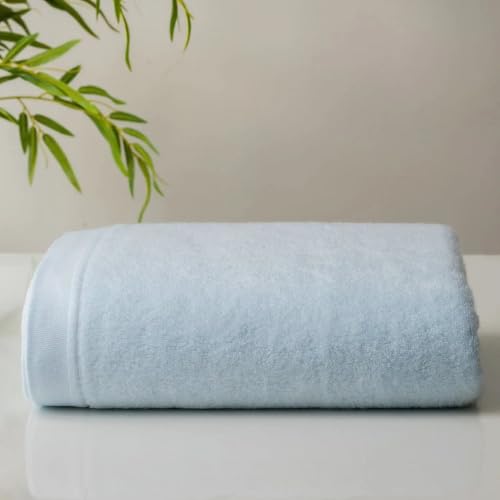 Image of Spread Spain Bamboo Towels for Bath, Towels for Bath Large Size, Bamboo Bath Towel High Absorbent & Soft, 360 GSM, 4pc Set Bath Towel for Men /Women