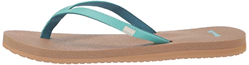 Sanuk Women's Yoga Spree 4, Turquoise, 8 #TOP7