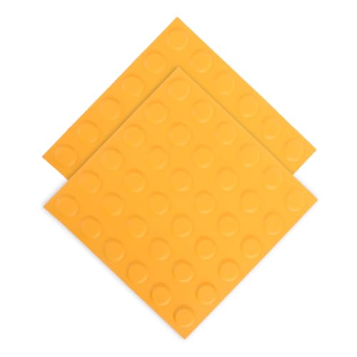 Dalles podotactiles de guidage au sol pour sécuriser le parcours intérieur des aveugles