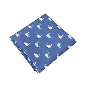 Hohopeti Hoge Voet Eetkamerstoel Kussen Wasbare Verf Kids Splash Pad Kinderstoel Baby Hoge Stoel Mat Food Catcher Splat Mat Floor Protector Mat Polyester Blauwe Kinderstoel Splat Mat