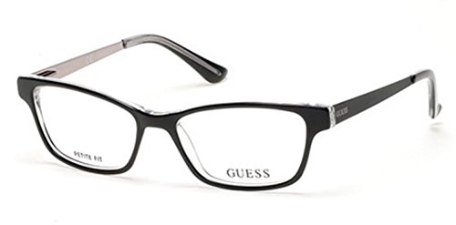 Preisvergleich Produktbild Guess GU2538 C55 003 (black / crystal / ) Brillengestelle