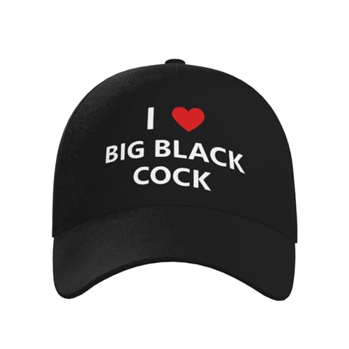 I Love Big Black Cock Baseball Hats for Men and Women - Classic Adjustable Hats2