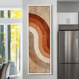 Impression sur toile encadrée grand format vertical pour optimiser l'espace - 2