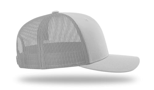 Image of Richardson 112 Trucker Hat - Premium Blank Baseball Cap, Adjustable Snapback Hat - Structured Six Panel Richardson Blank Hats