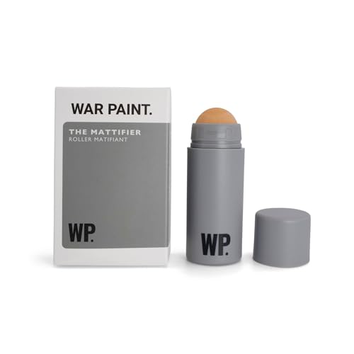 War Paint The Mattifier Oil Control Face Clay Ball Roller for Instant Sebum and Shine Control Portable T-Zone Shine Absorber for All Skin Types Smooth Matte Finish