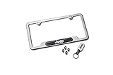 Mopar 82215852 Jeep Logo Polished License Plate Frame Set