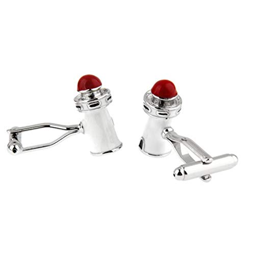 Set de Mancuernillas para Hombre Daesar Vintage Plateado miniatura 2