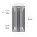 HumanCentric Vertical Laptop Stand Compatible with MacBook Pro and MacBook Air, Holder for Personal Computer Desk Stand, Aluminium, Exchangeable Inserts to Fit Different Device Models, Space Grey