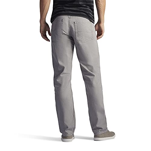 Image of Lee Men's Cotton Blend and Polyester Regular Fit Straight Leg Jeans