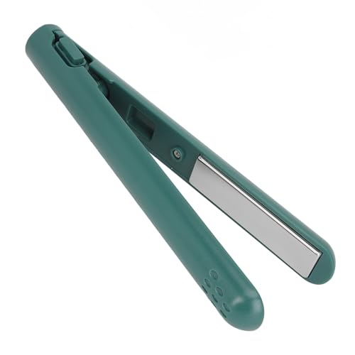 Plancha para el cabello Naroote, plancha alisadora portátil para cabello y flequillo, calentamiento uniforme y temperatura constante (Verde) miniatura 6