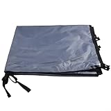 ZWEquipint Toldo gris para el sol,300 200 cm refugio impermeable,Para Van Motorhome Campervan SUV Camping al aire libre,Toldo Sun Canopy