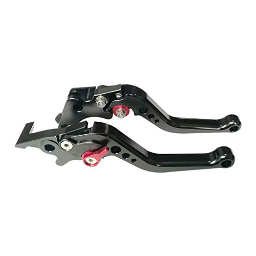 Gxcdizx New Black CNC6 Position Shorty Brake Clutch Lever for Suzuki Hayabusa GSXR1300 1999 2000 2001 2002 2003 2004 2005 2006 2007