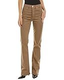 HUDSON Jeans Women's Faye Ultra High Rise Bootcut Jean, Coated Chinchilla