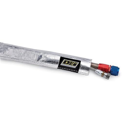 DEI Heat Sheath Aluminized Heat Sleeve 1 ID x 3 ft Heat Protection