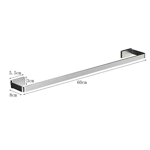 Porte-serviette de décoration gris robuste avec structure élargie haut de gamme