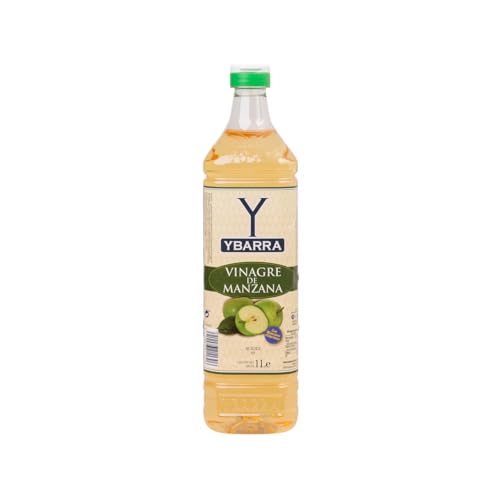 YBARRA - Vinagre de sidra de manzana (1 L, 3 unidades)