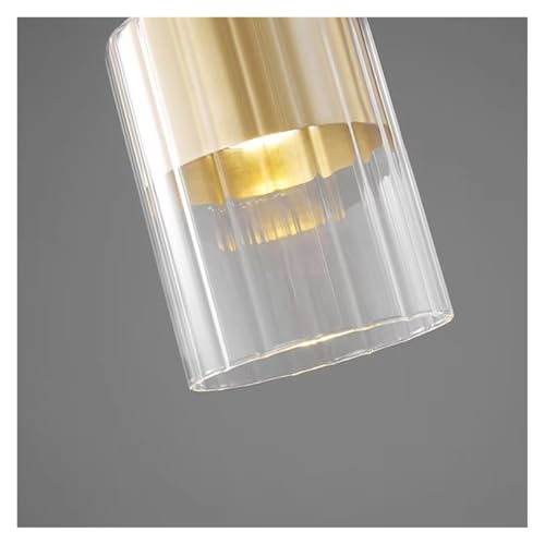 Lámpara colgante moderna de cristal para iluminar comedor y zonas oscuras 5