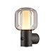 Produktbild SLV Wandaufbauleuchte OVALISK WL Sensor / Beleuchtung für Wände, Wege, Eingänge, LED Spot außen, Aufbau-Leuchte Outdoor, Gartenlampe / IP65 9.6W 600lm anthrazit, 1004679