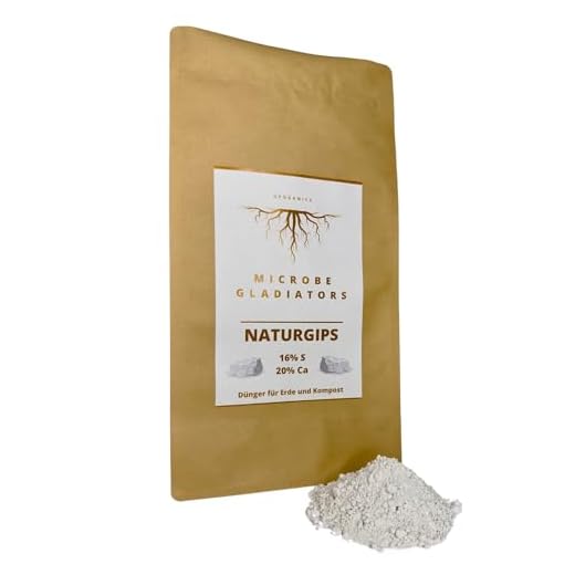 Seramis Pflanz-Granulat für alle Zimmerpflanzen, 15 l – Pflanzen Tongranulat, Blumenerde Ersatz zur Wasser- und Nährstoffspeicherung, Gelb 10 MICROBE GLADIATORS - Naturgips Gips Gypsum Dünger (Calciumsulfat Dihydrat) mit 22% Calcium und 16% Schwefel aus natürlichen Lagerstätten (4kg)