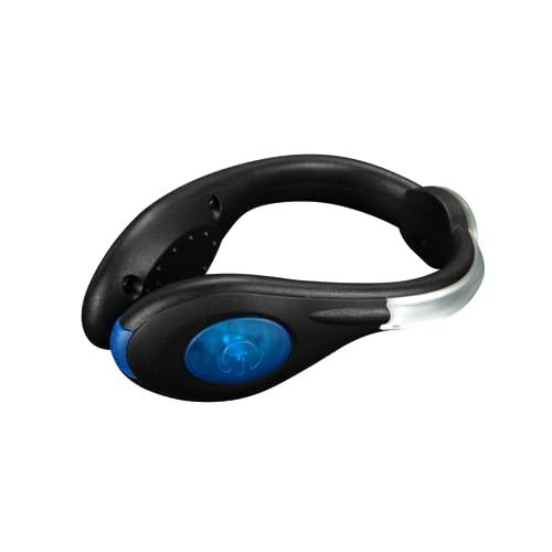 GOOHOCHY Safety Running Lights 2 Pack Bike Lights Alarm for Night Running USB Rechargeable Clip-on Design for Outdoor Sports