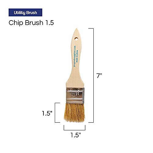 Pro Grade - Chip Paint Brushes - 36 Ea 1.5 Inch Chip Paint Brush #TOP1