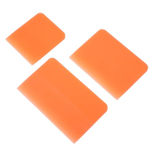 Garneck Car Paint Protection Tool 3pcs Car Film Squeegee Set Auto Film Wrap Scraper Safe for Automotive
